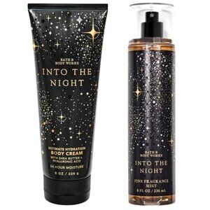 Bath & Body Works Into The Night Ultimate Hydration Body Cream & Fine‎ Fragrance